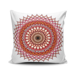 Aberto Design Funda de cojín MANDALA-27 Multicolor